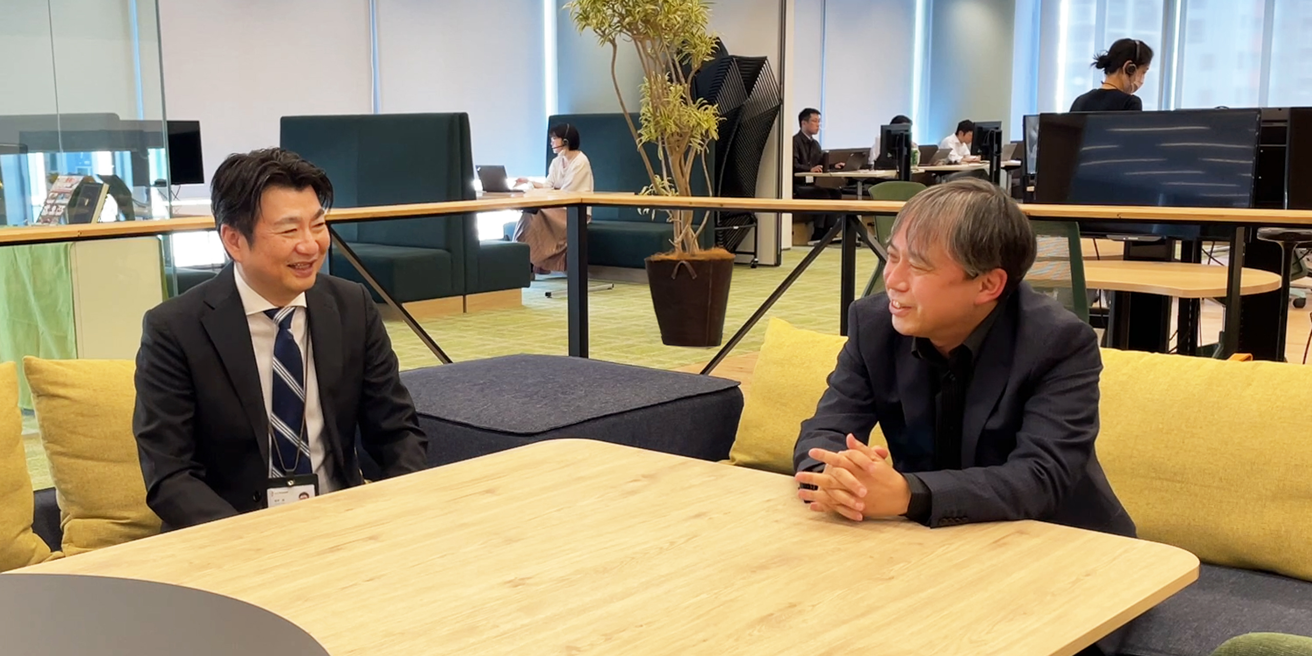 藤澤社長インタビューシーン